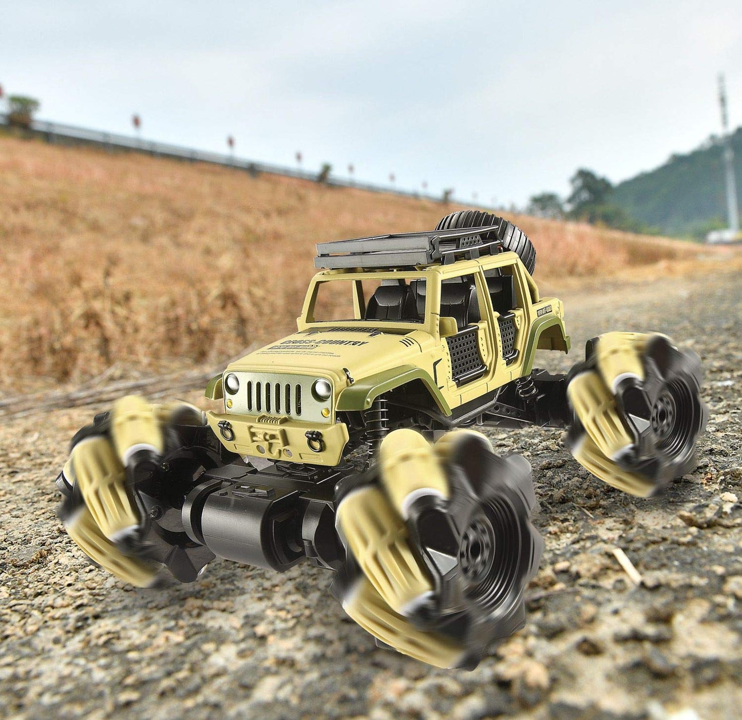 Remote Control Car, 1:16 Drift RC Cars 360 Rotating 4WD 2.4Ghz Gesture Sensor Watch Monster Truck for Kids Stunt Climbing Car Re