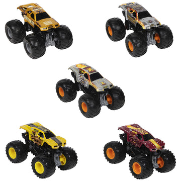 Monster Jam, Official Retro Edition Max-D 5-Pack of 1:64 Scale Monster Trucks, Kids Toys for Boys and Girls Ages 3 and up