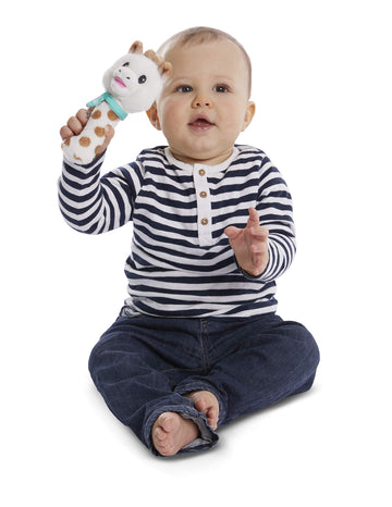Sophie La Girafe | Sweetie Pouet Rattle | Soft, Fun & Easy To Grasp | Awaken All 5 Senses
