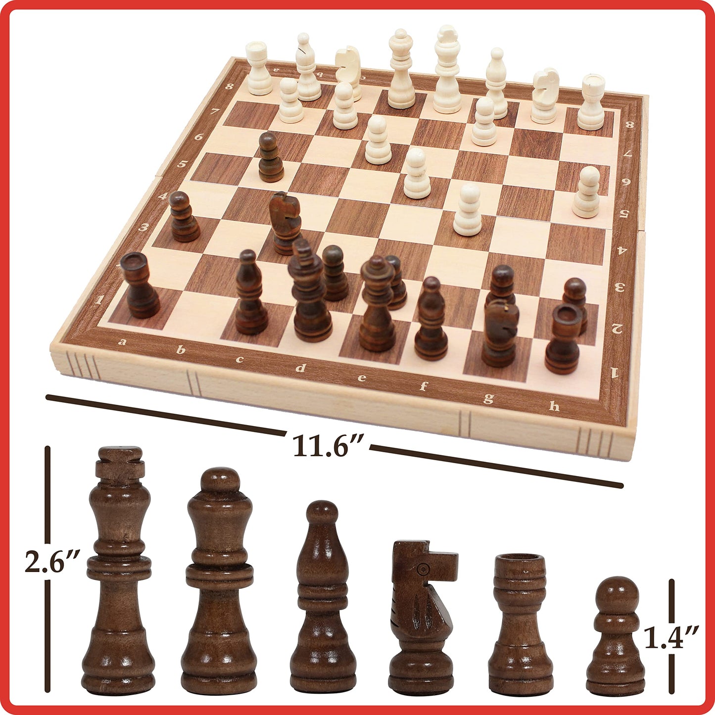 Deluxe Magnetic Travel Chess