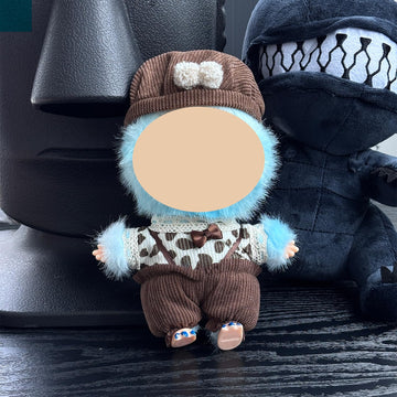 Doll Clothes - Compatible with LBB 5.91-6.7inch(15-17cm) Dolls as Accessories Only enhanced Dolls Outfit with Accessories Hand Crocheted Hat Sweaters Bag 12