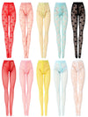 Sotiff 10 Pairs Doll Lace Stockings Handmade Long Sock Christmas Elf Doll Accessories Legging For Diy Doll Clothes Toy(Cute Style)