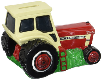 M. Cornell Importers 6851 Case Red Tractor Bank