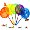 TSYAN Kids Telescopic Butterfly Fishing Nets, 34" Extendable, Anti-Slip Grip, 5 Pack, Rubber, Ideal for Catching Insects and Bugs