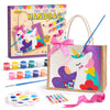 Drama Planet Painting Kit, Paint Your Own Handbag, Arts and Crafts for Girls, Art Activities & DIY Personalized Handbag, Great G