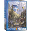 EuroGraphics 1000-Piece Soaring with The Eagles Jigsaw Puzzle - Model 6000-0630