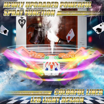 Terucle Remote Control Car, 4Wd Rc Cars With Cool Spray, 2.4Ghz Double Sided Rc Stunt Car With Cool Lights, Rc Drift Car For Kid