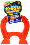 Ja-Ru Mega Magnet Toy (1 Magnet Horseshoe Shaped) Strong Magnets For Preschool Science Experiments & Classroom Activities For Kids. Educational Toy. School Supply. 5460-1