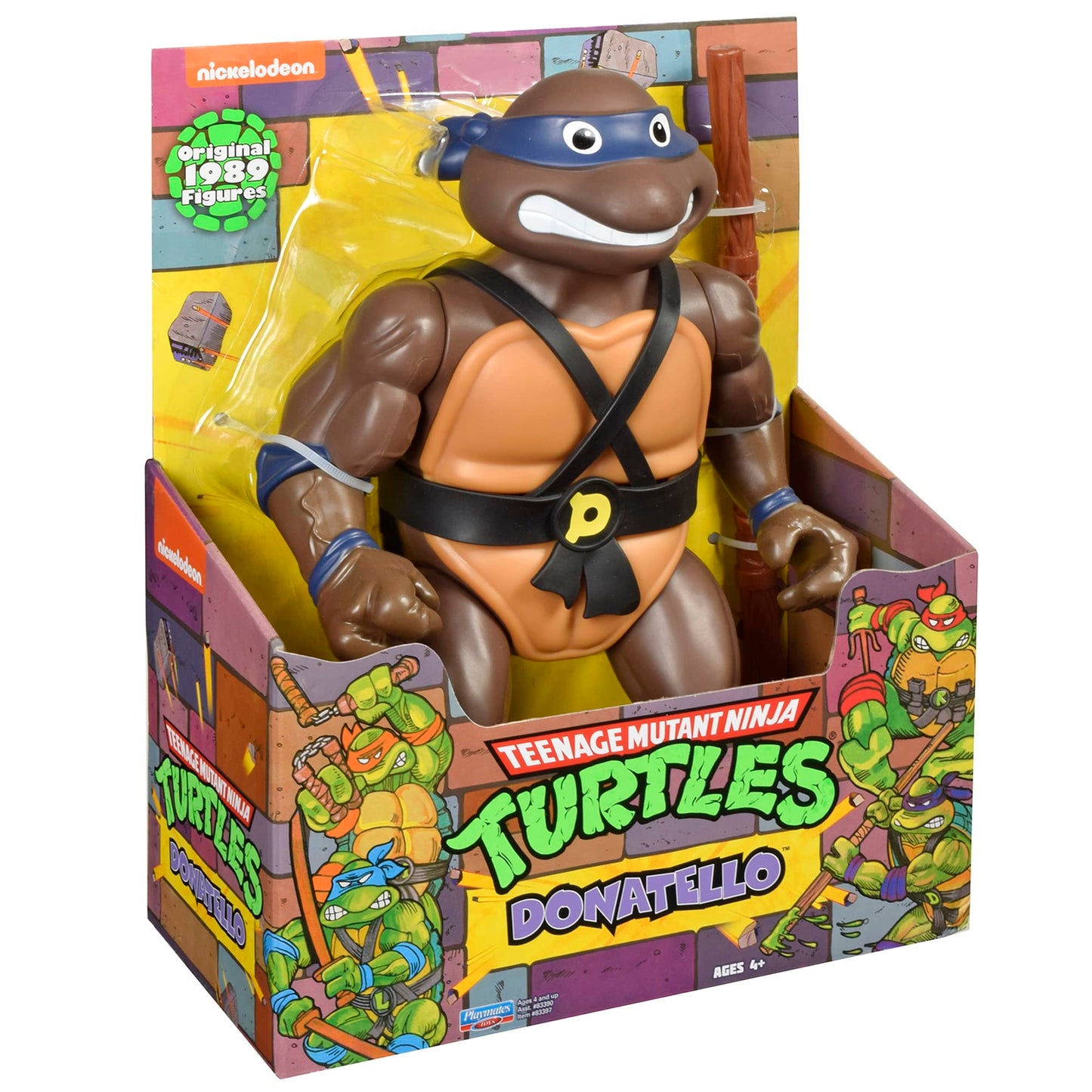 Teenage Mutant Ninja Turtles: 12 Original Classic Donatello Giant Figure By Playmates Toys