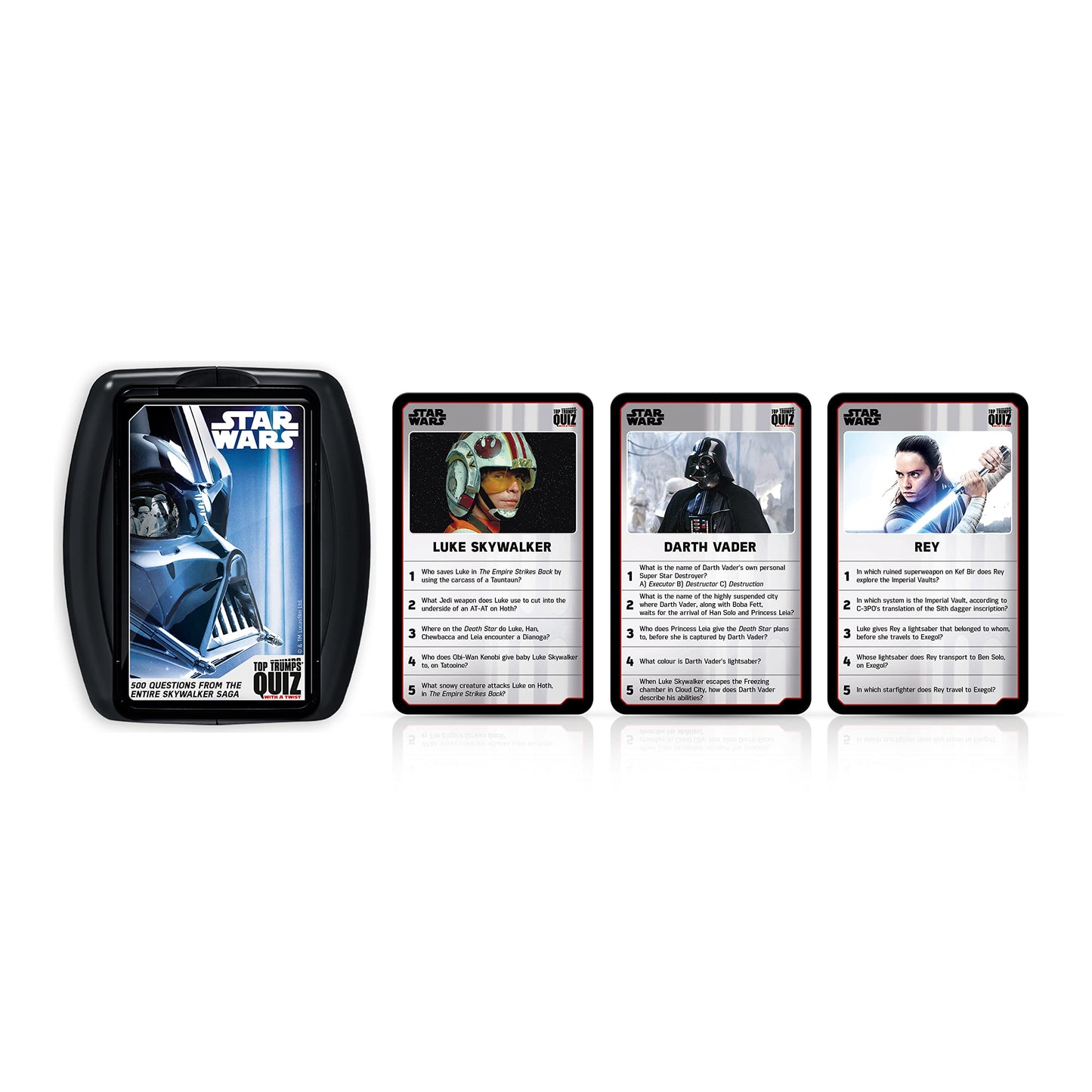 Top Trumps Star Wars Quiz Games - Trivia Quiz - Kids Games - Great Travel Games And Road Trip Games - Trivia Outdoor Games - Family Games For Kids And Adults 2+ Players