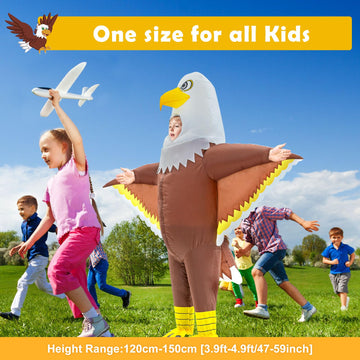 Seeds Of Light Eagle Inflatable Costume,Kids Independence Day Inflatable Costume,Funny Blow Up Costumes For Kids