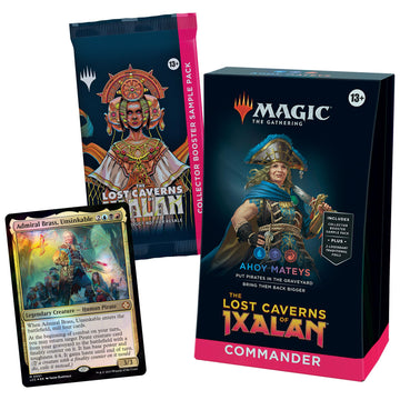 Magic: The Gathering Commander Deck - Ahoy Mateys, 100 Cards + Collector Booster Pack, Multicolor, Model D24050000