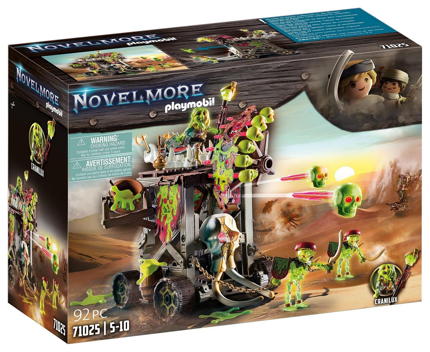 Playmobil Thunder Throne Playset - Multicolor Plastic - One Size - Model 71025