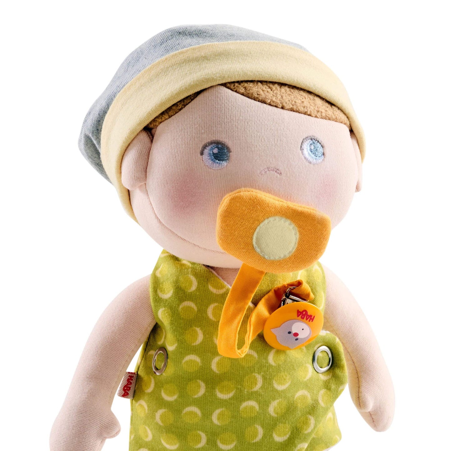 Haba Soft Doll Maxime Baby Doll Accessories Set - Machine Washable Plush Toys For 2 Year Old Girl And Boy - 11 ½“ Gift Set For Early Learning And Role Playing Skills