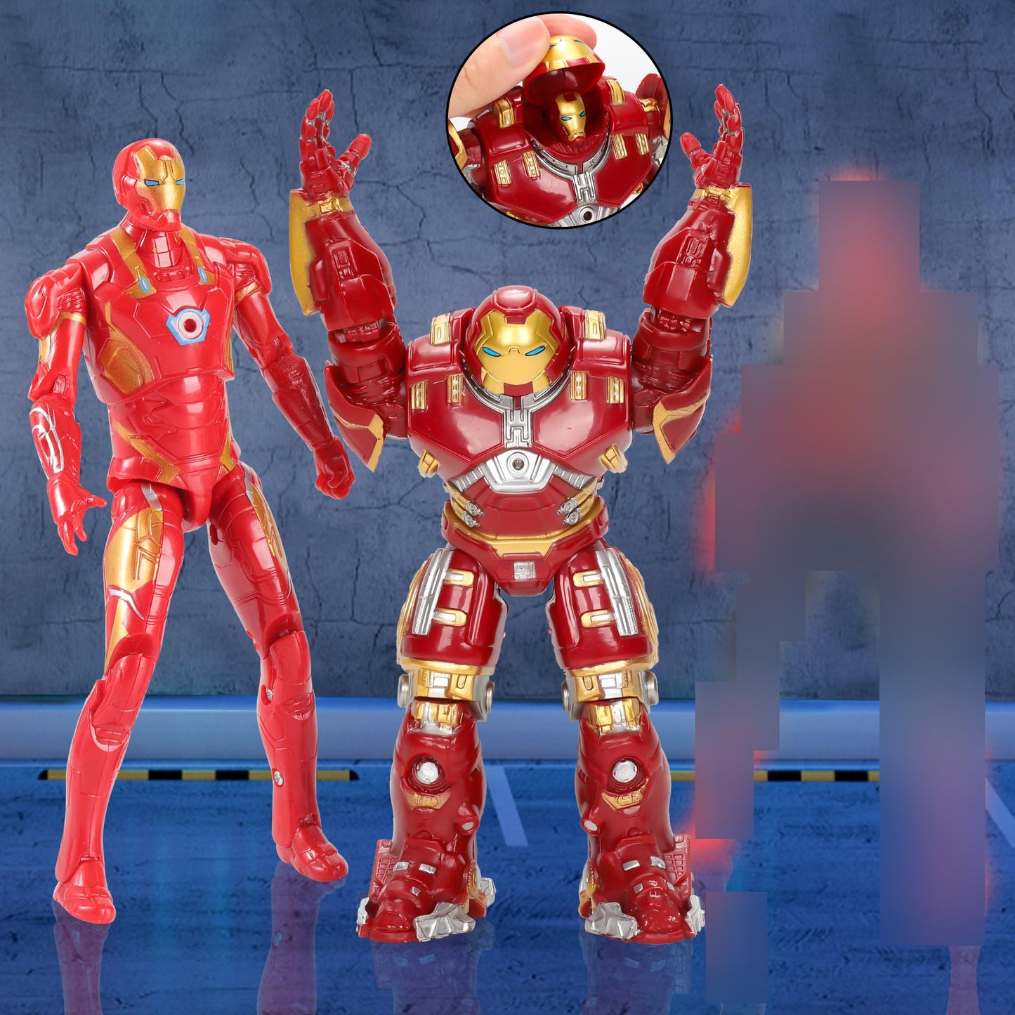 7Pcs Superhero Action Figures Toys, Collectible Figures Gift For Kids And Fans Obsessed With Character Collections
