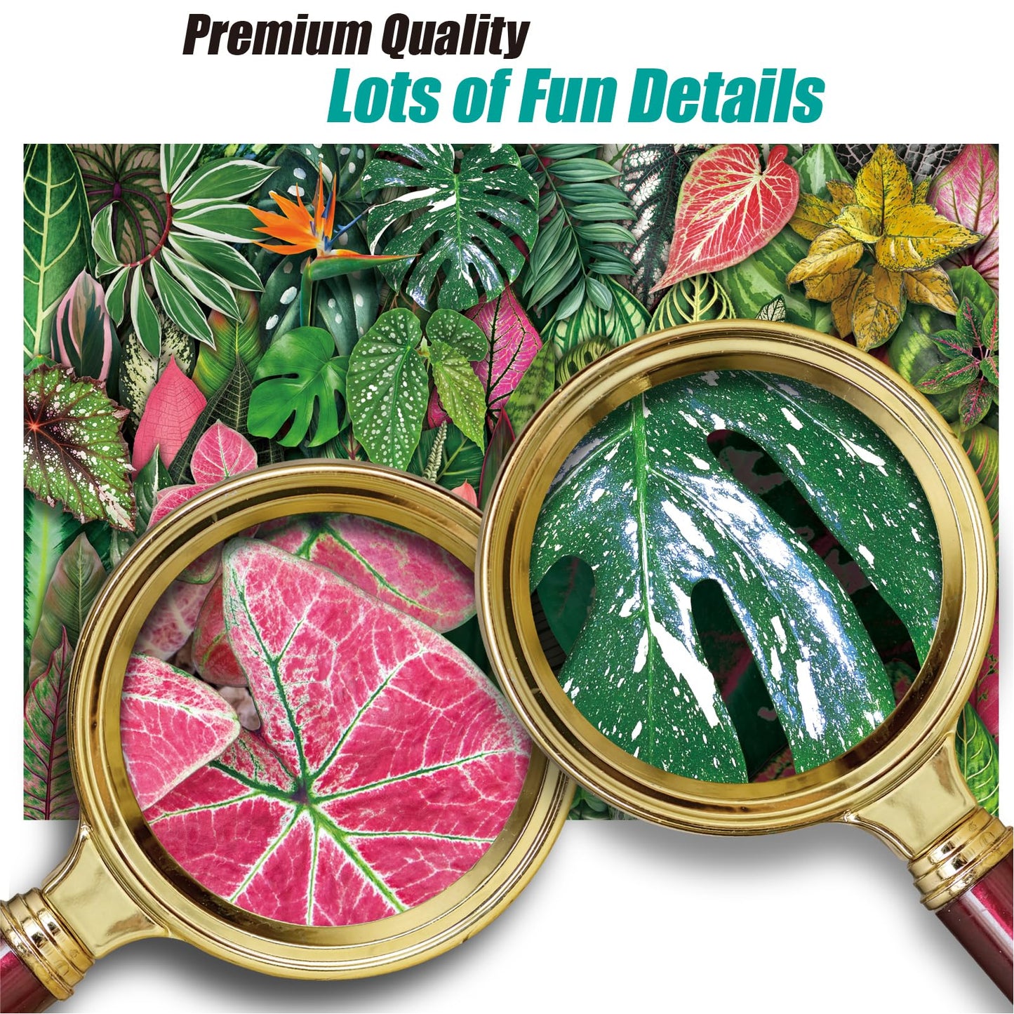 Antelope - 1000 Piece Puzzle For Adults, Foliage Frenzy - Jigsaw Puzzles 1000 Pieces, High Resolution, Matte Finish, No Dust