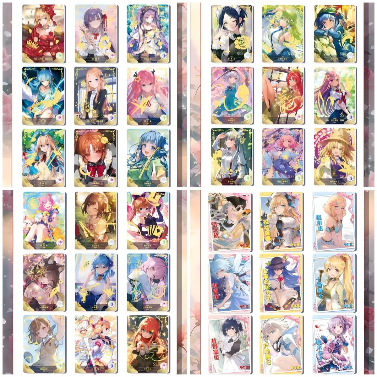 Goddess Story Tcg Collection Cards, Booster Box Anime Cards, Goddess Story Set- Four Boxes Of 600 Cards (Ns-11-12-13-14)