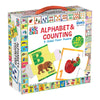 Briarpatch ABC 123 2-Sided Floor Puzzle - Eric Carle, Cardboard, Multi, One Size, Model 33835, Preschool Learning for Kids
