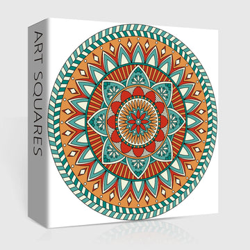 Hard Puzzles For Adults 1000 Pieces And Up, Round Mandala Puzzle, Colorful Gradient Puzzle 1000 Piece, Impossible Difficult Jigsaw Puzzles 1000 Pieces