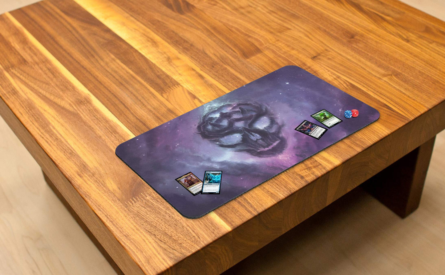 Paramint Swamp Ethereal Mana (Stitched) - Mtg Playmat - Perfect For Magic The Gathering, Yugioh, Anime - Tcg Card Game Table Mat - Durable, Thick, Fabric Top With Rubber Bottom By Daniel Ziegler