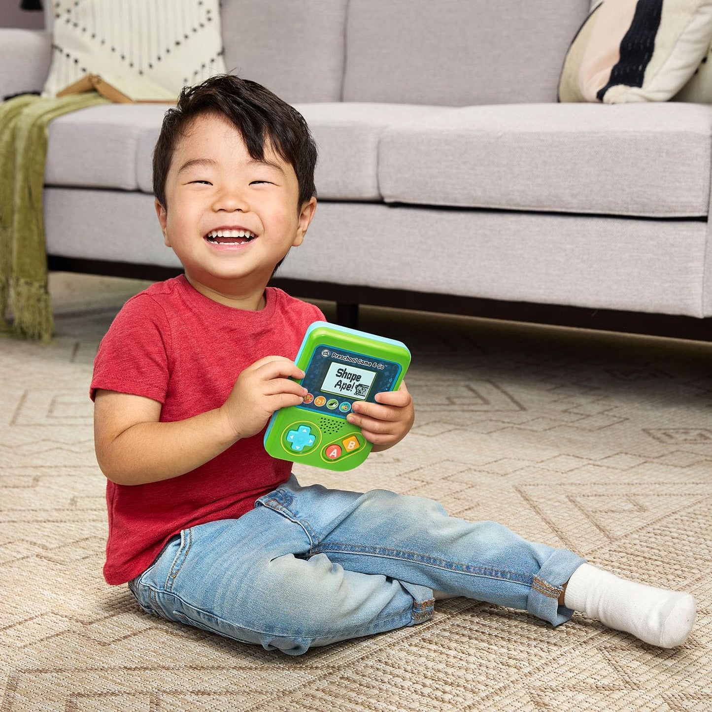 LeapFrog Preschool Game and Go Handheld Video Game Toy, Green