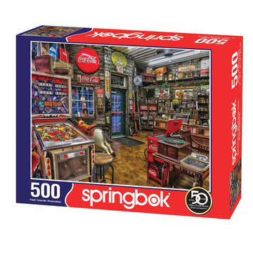 Springbok'S 500 Piece Jigsaw Puzzle Good Nabor Stores - Made In Usa