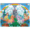 Just Smarty Unicorn Puzzles for Kids 3-5 Years Old | Best Gift for Girls | 27 Pieces Rainbow Puzzle | Unique Jigsaw Shapes Puzzle for Toddlers Ages 3-5 | Vibrant Unicorn Design -Like New