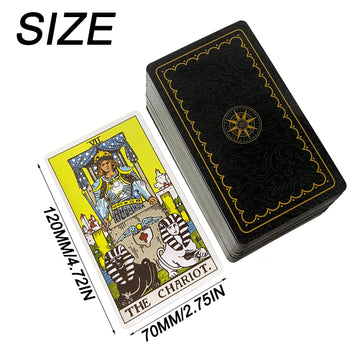 Ixiger Tarot Cards Deck With Guide Book,Tarot Cards Deck,Tarot Card,Tarot Cards For Beginners,Tarot Cards Set 78 Pcs,Classic Tar