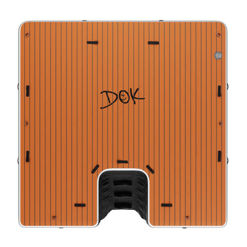 Dok Party-Dok Inflatable Dock Platform: Safe & Easy Water Access; Floating Non-Slip Eva Foam With Water Ramp For Pool, Dock, & L