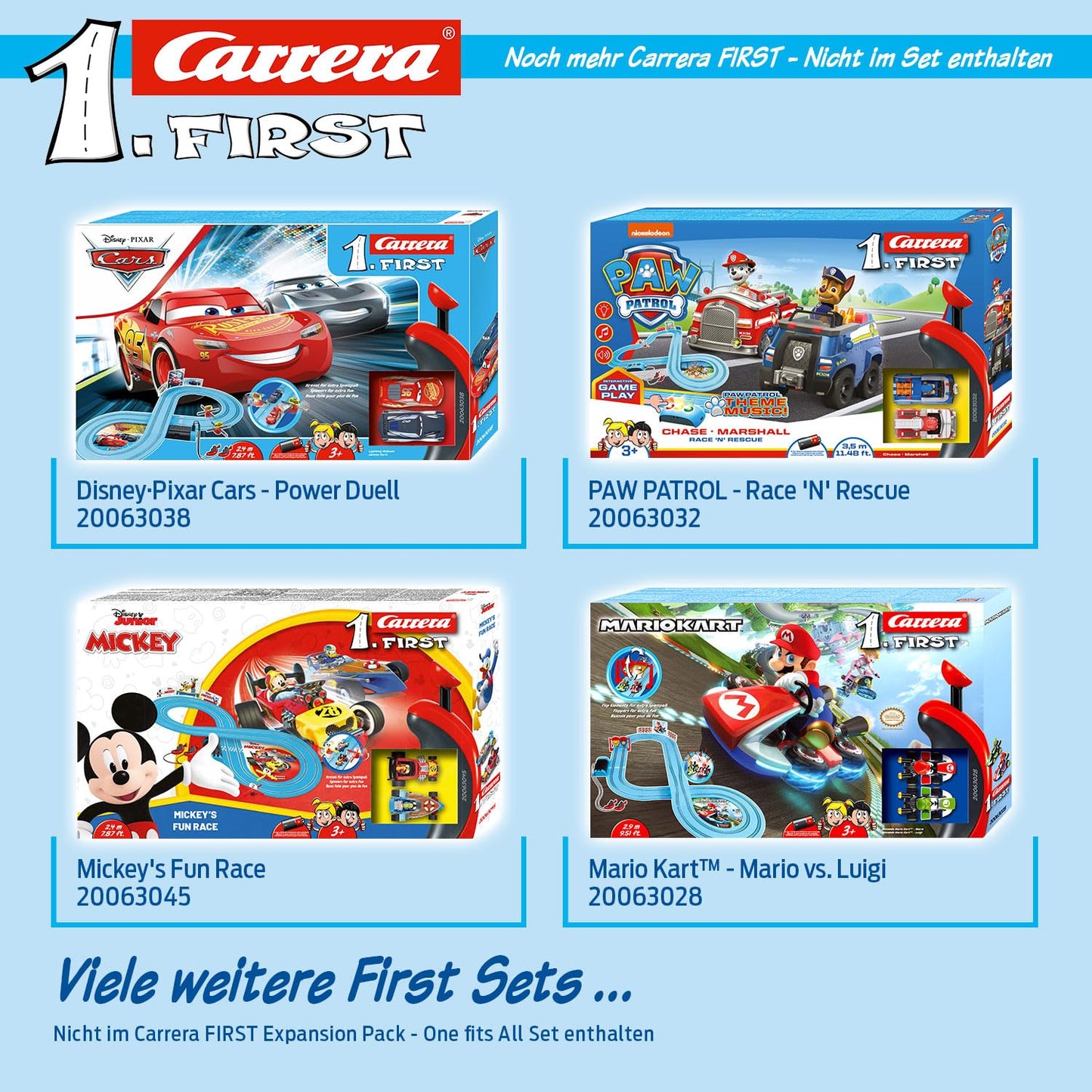 Carrera 20067001 First Extension Set One Fits All