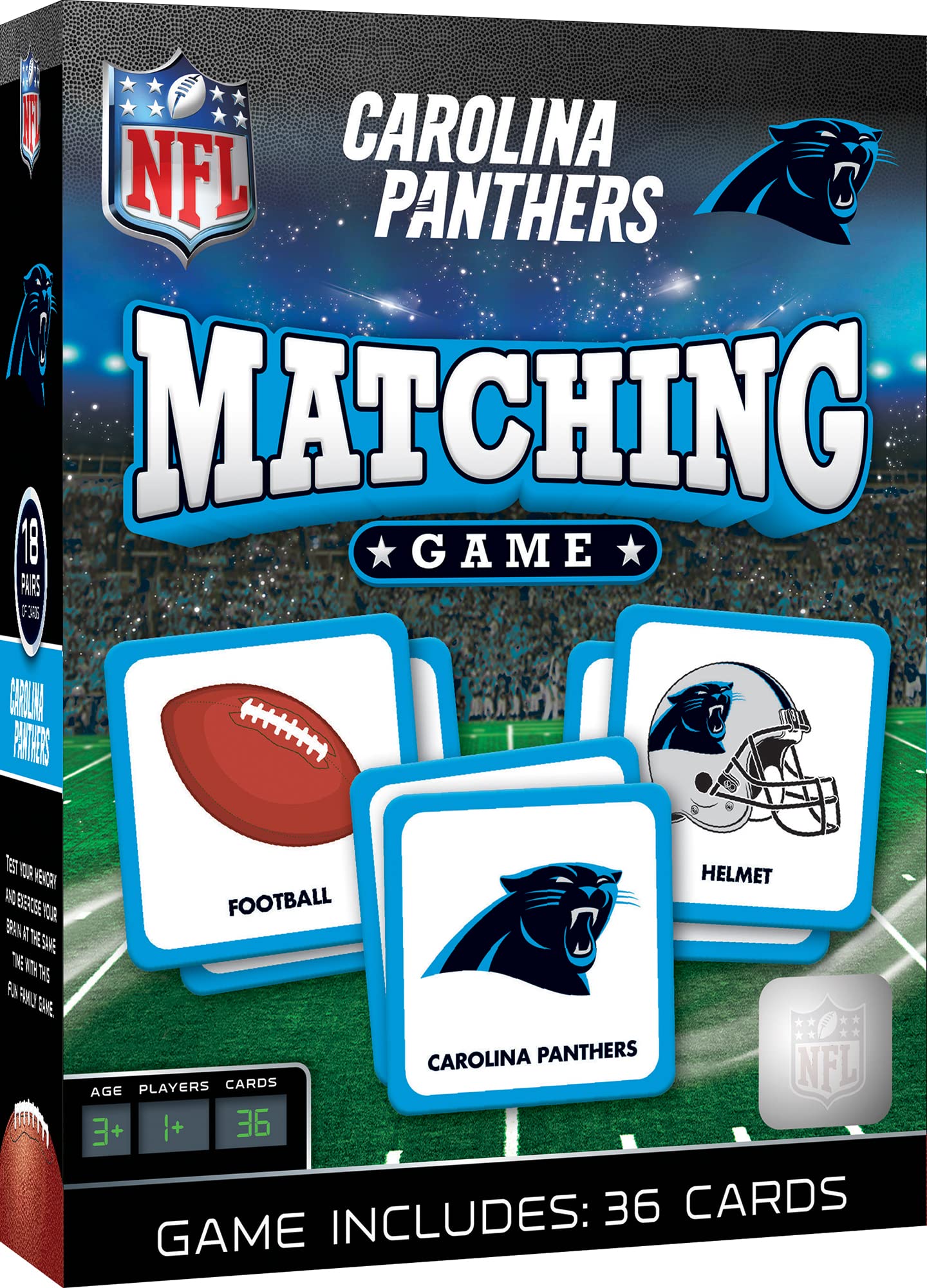 Carolina Panthers Matching Game
