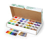 Crayola Crayons and Washable Markers Classpack, 256 Ct, Bulk School Supplies for Teachers, Elementary and Preschool