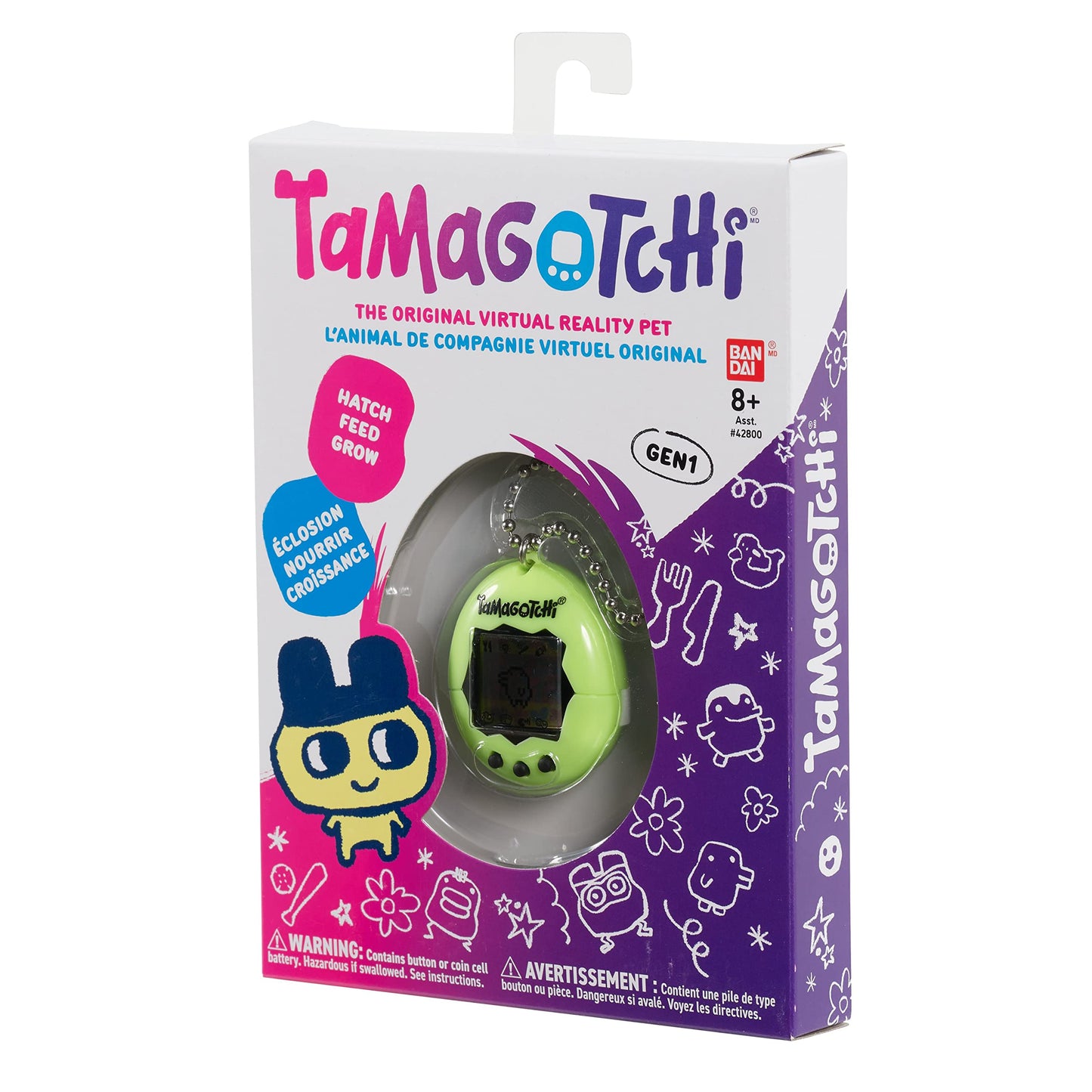Tamagotchi Original - Neon (Updated Logo)