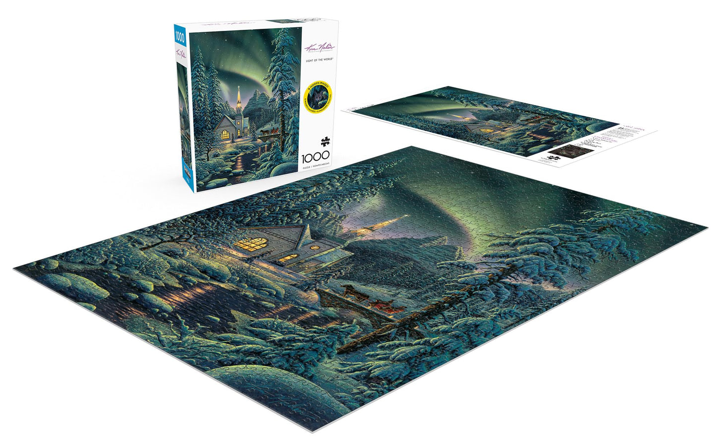 Buffalo Games - Kim Norlien - Light Of The World - 1000 Piece Jigsaw Puzzle For Adults -Challenging Puzzle Perfect For Game Nigh