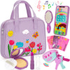 Officygnet Toy For Girls 1 2 3 Years Old, Toddler Purse Girl Toys With Pretend Makeup Kit, Pretend Princess Play Purse Toys For