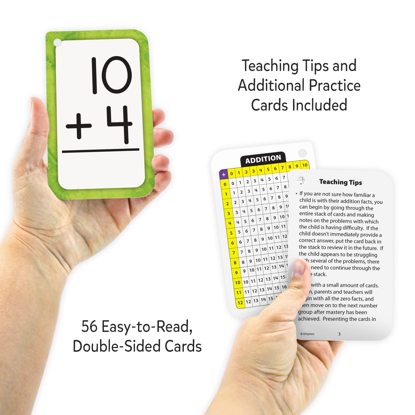 Teacher Created Resources Addition 0-12 Flash Cards (Ep62033)