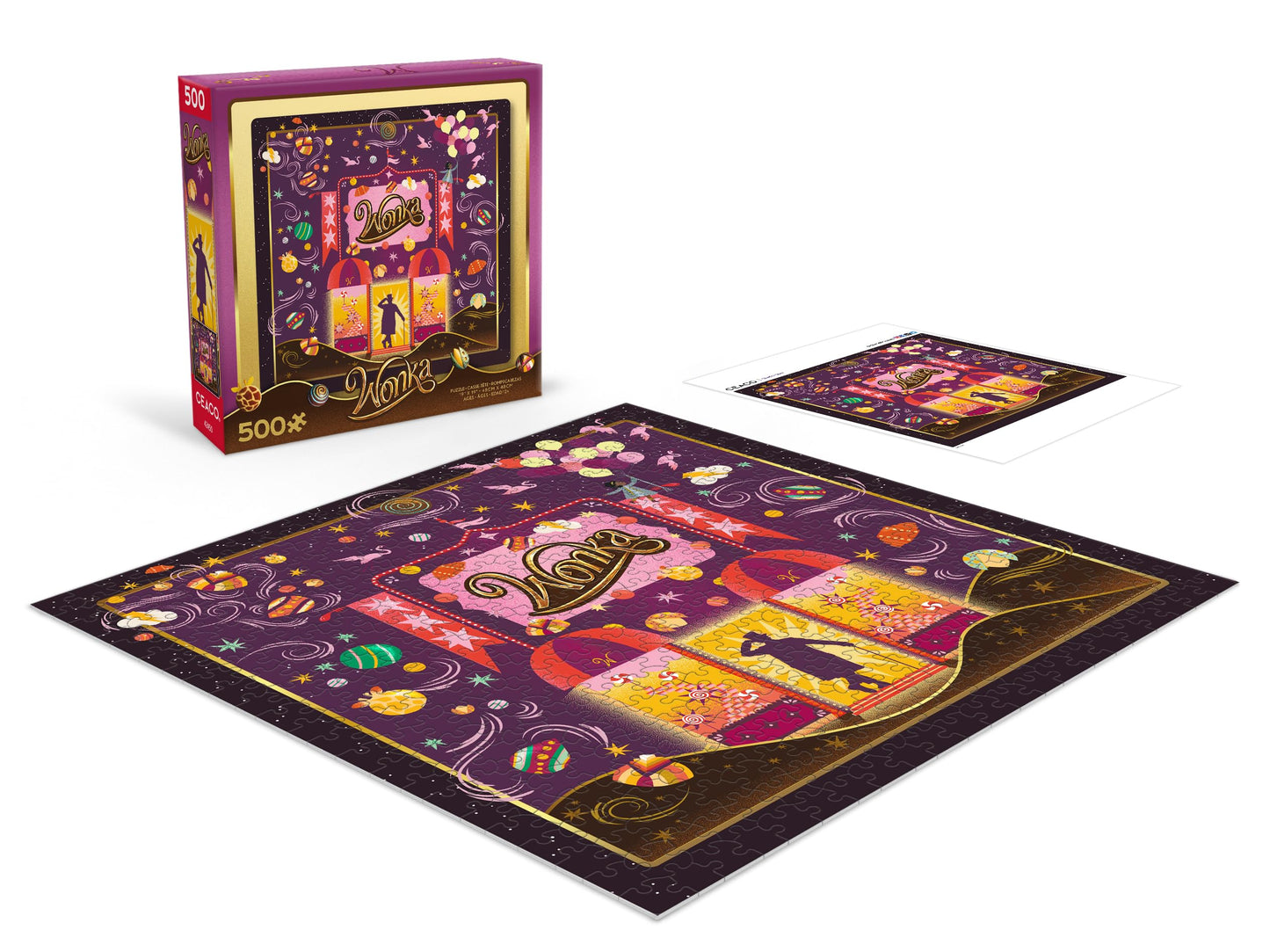 Ceaco - Wonka - Chocolate Fantasy - 500 Piece Jigsaw Puzzle