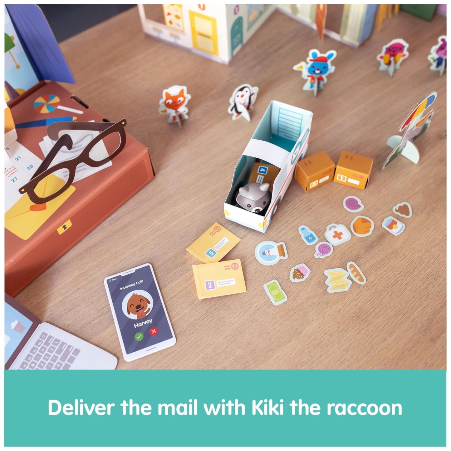 Sago Mini Big City Activity Box - Pretend Play Toys & Collectible Figure for Kids, Multicolor, Ages 3+, Model 6073014
