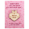 Mixjoy Little Wooden Pocket Bear Hug Token Send A Hug Gift Thinking Of You Miss You Isolation Gift Cheer Pick Me Up Pocket Hug T