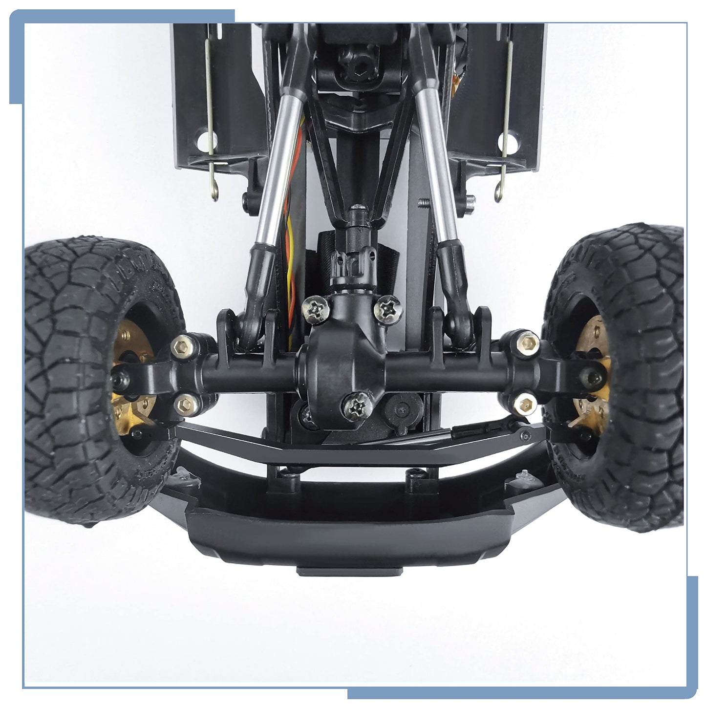 Zolikar RC Steering Links Rod Tie Linkage Set for Kyosho Mini Z 4x4 1/18 Scale Jimny 1/24 Scale Wrangler