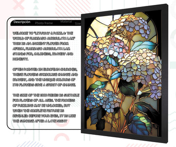 Stained Glass Flower Puzzles for Adults 1000 Pieces, Fit Together Perfectly, No Dust, Art Floral Jigsaw Puzzles 1000 Pieces, Cha