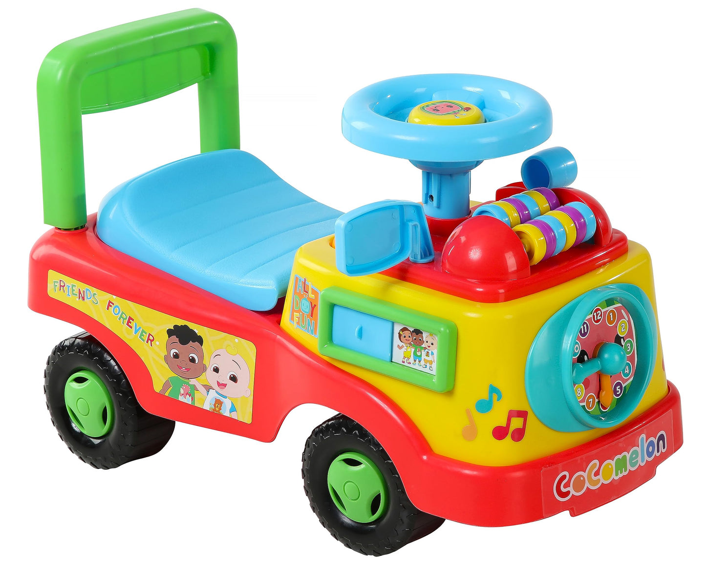 Dynacraft Cocomelon Foot to Floor Unisex Kids Ride-on for Age 1.5-3 Years