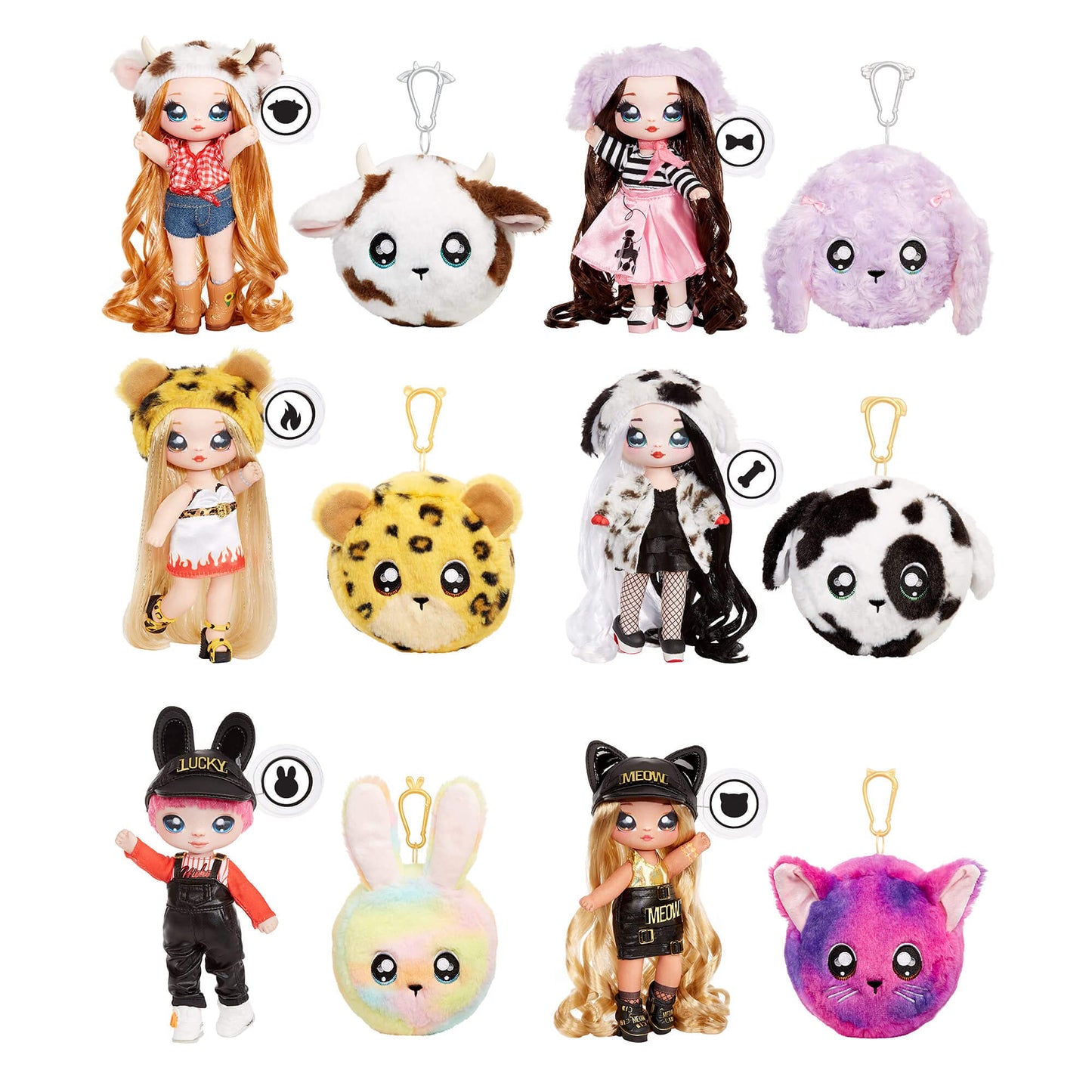 Mga Entertainment Na! Na! Na! Surprise 2-In-1 Fashion Doll And Plush Purse Series 3 – Sasha Scratch