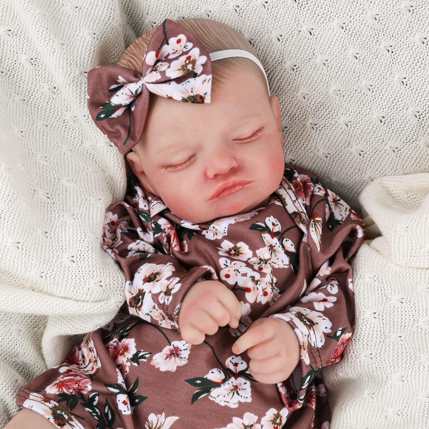 Kaydora Reborn Baby Girl Dolls - 20 Inch Lifelik Newborn Baby With Realistic Veins For Kids Age 3 +