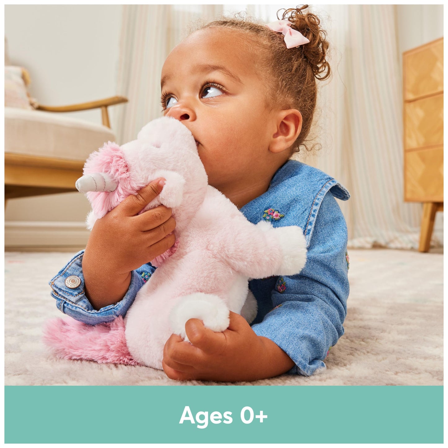Gund Baby Alora Unicorn Plush, Stuffed Animal For Babies And Toddlers, Pink, 10