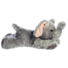 Aurora Adorable Mini Flopsie Ellie Stuffed Animal - Playful Ease - Timeless Companions - Gray 8 Inches