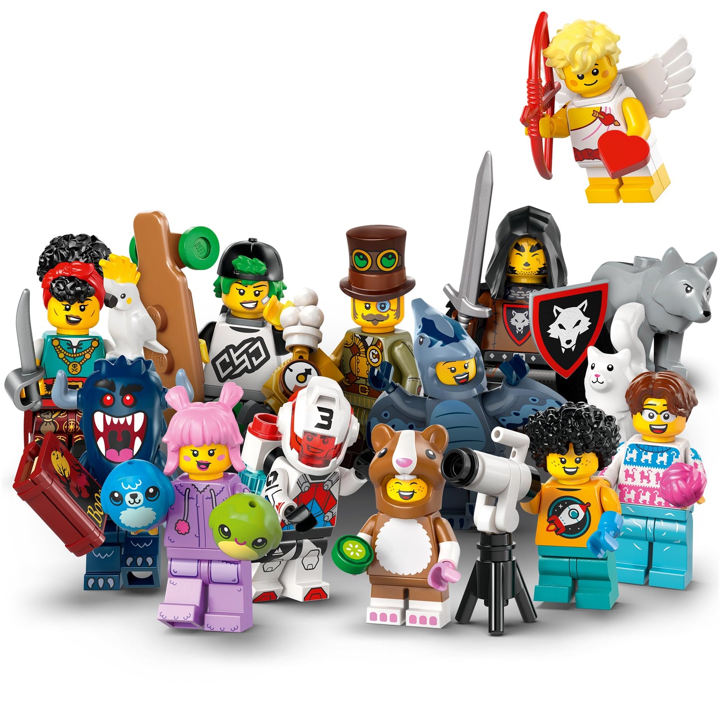 Lego Mini Figures Series 27 Complete Set With All 12 Lego Figures To Collect, Mini Figures Lego Set (12 X Lego 71048) - Lego Nov