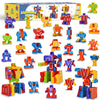 Birthday Toy Gifts for 3 4 5 6 8 Years Old Toddler Boys Girls 26 Alphabet Robots ABC Letters Educational Learning Toys for Kids Alphabots Deformation STEM Fine Motor Skill Gifts for Preschool Age 3+