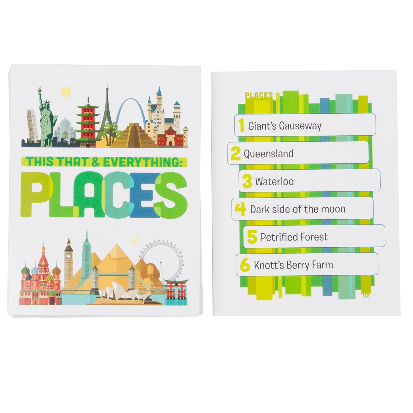 Outset Media This That And Everything: Places – Travel Sized Trivia Party Game For 4 Or More Players Ages 12 And Up