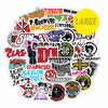 81Pcs Large Punk Stickers, Punk Rock Stickers, Band Stickers, Punk Rock Accessories Merch, Punk Music, Punk Rock Party Supplies,